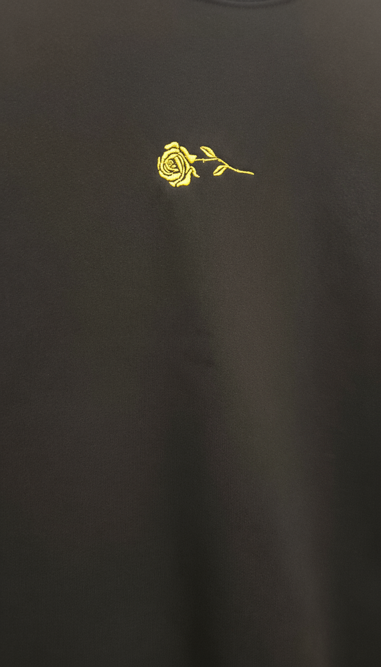 Black Heavyweight Crewneck Sweatshirt