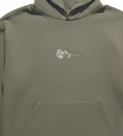 Olive Green Oversized Max Heavyweight Hoodie