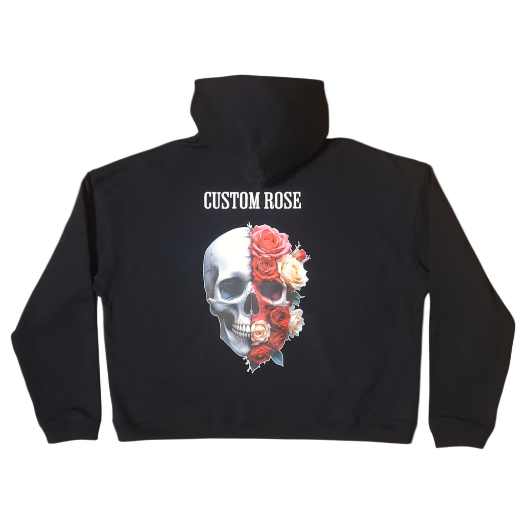 Loose Cropped Boxy Fit Hoodie