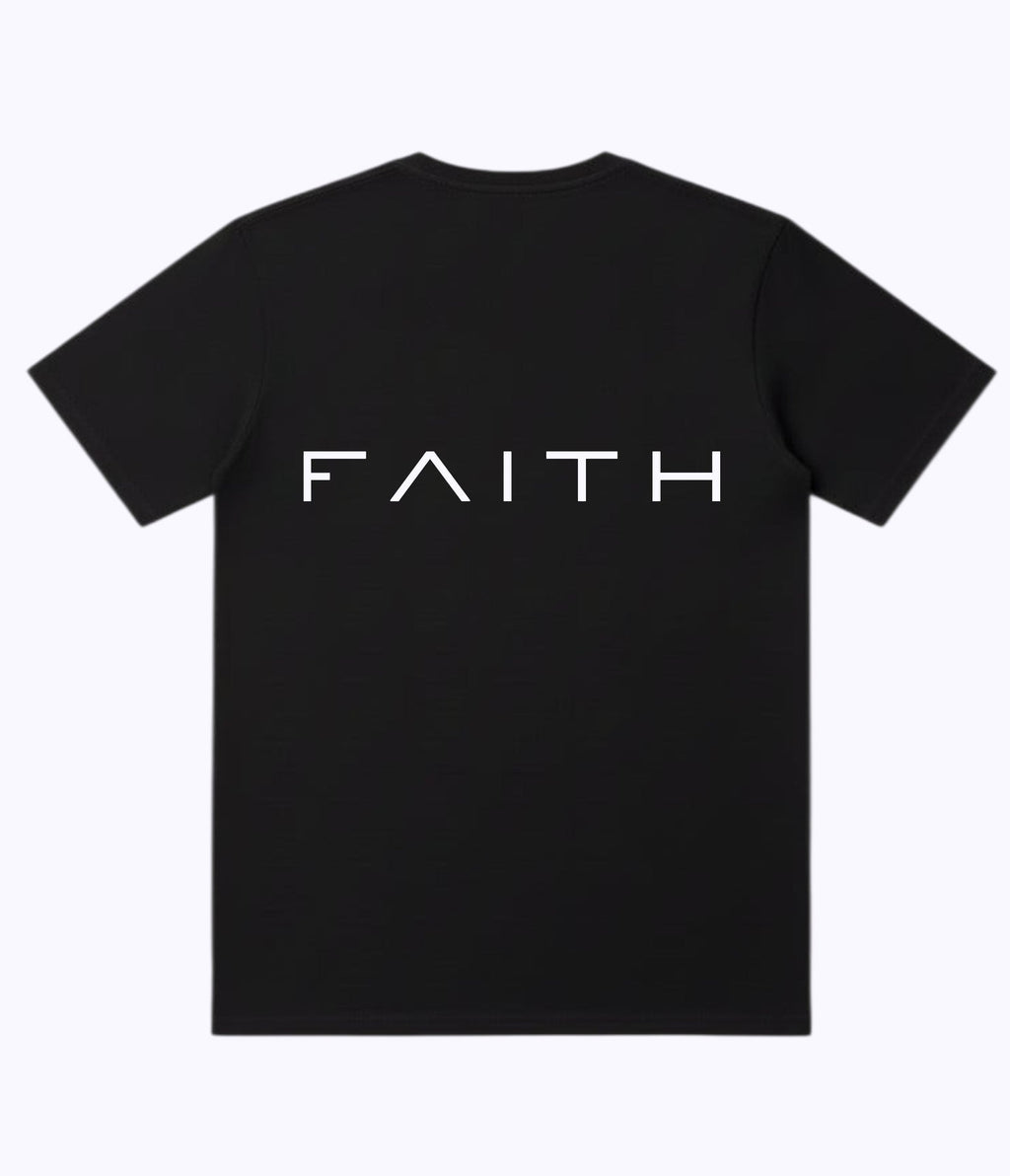 FAITH Black Unisex T-Shirt