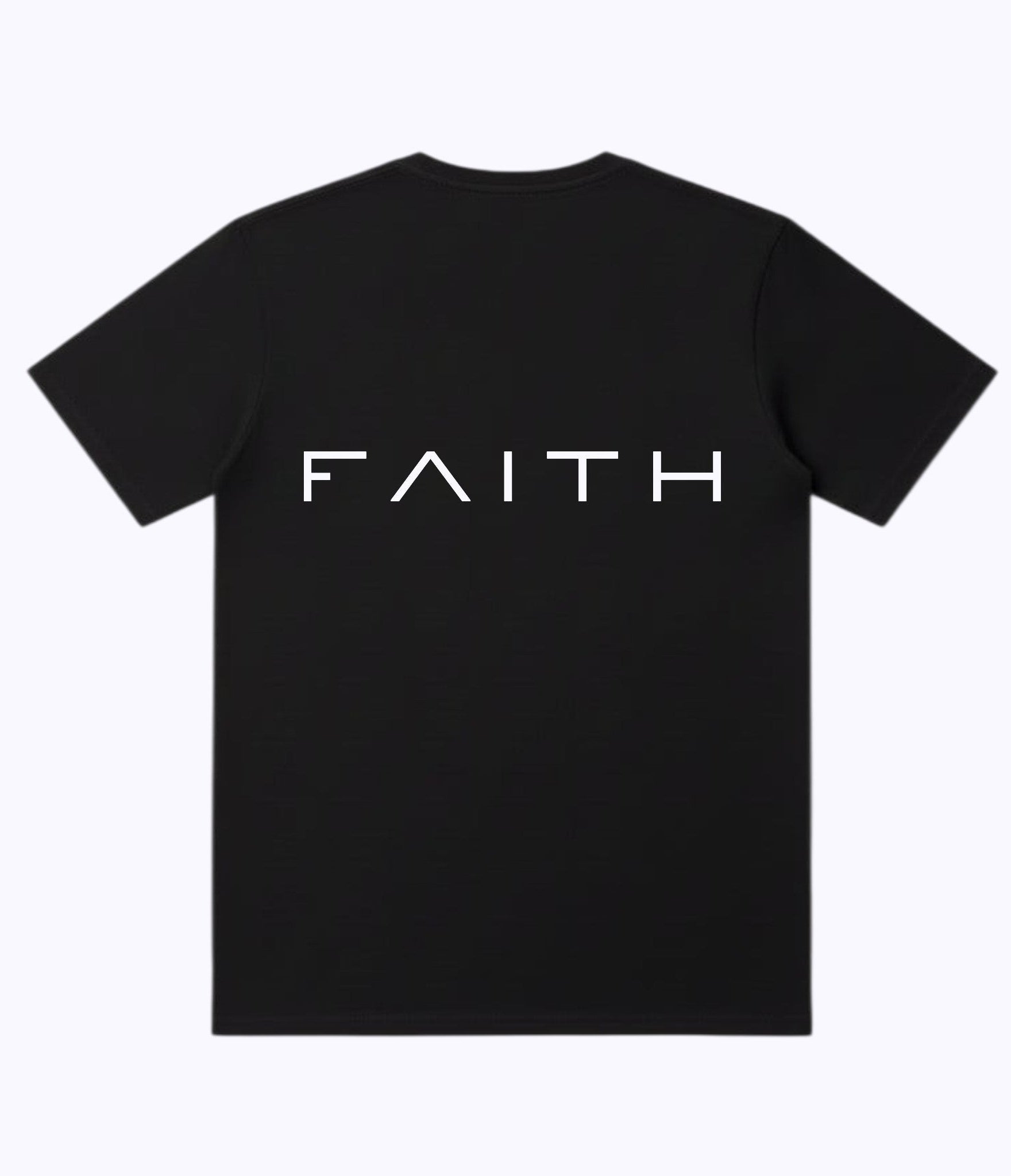 FAITH Black Unisex T-Shirt