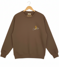 Unisex Brown Crewneck