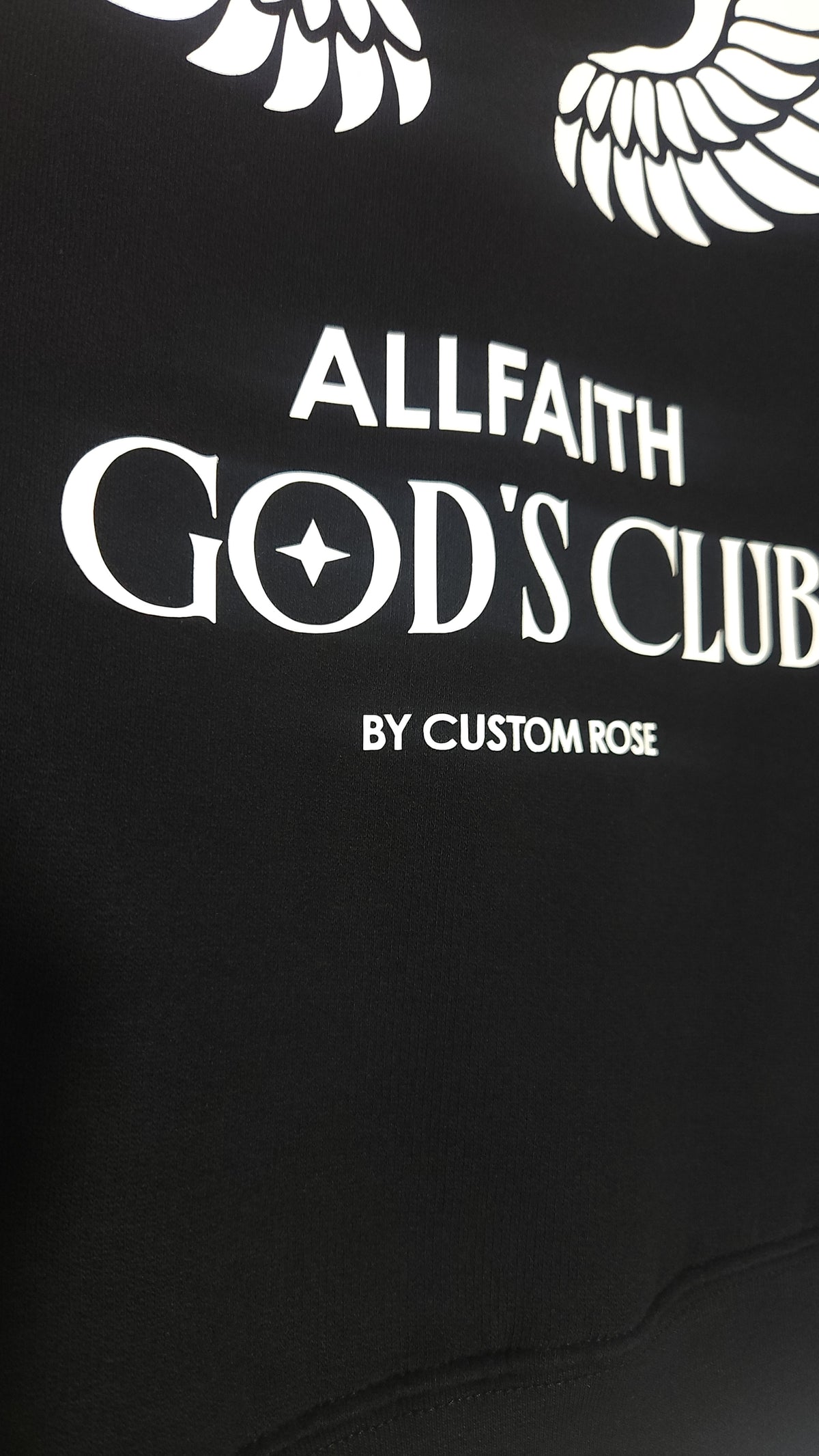 Kids Unisex Black ALLFAITH Sweatshirt
