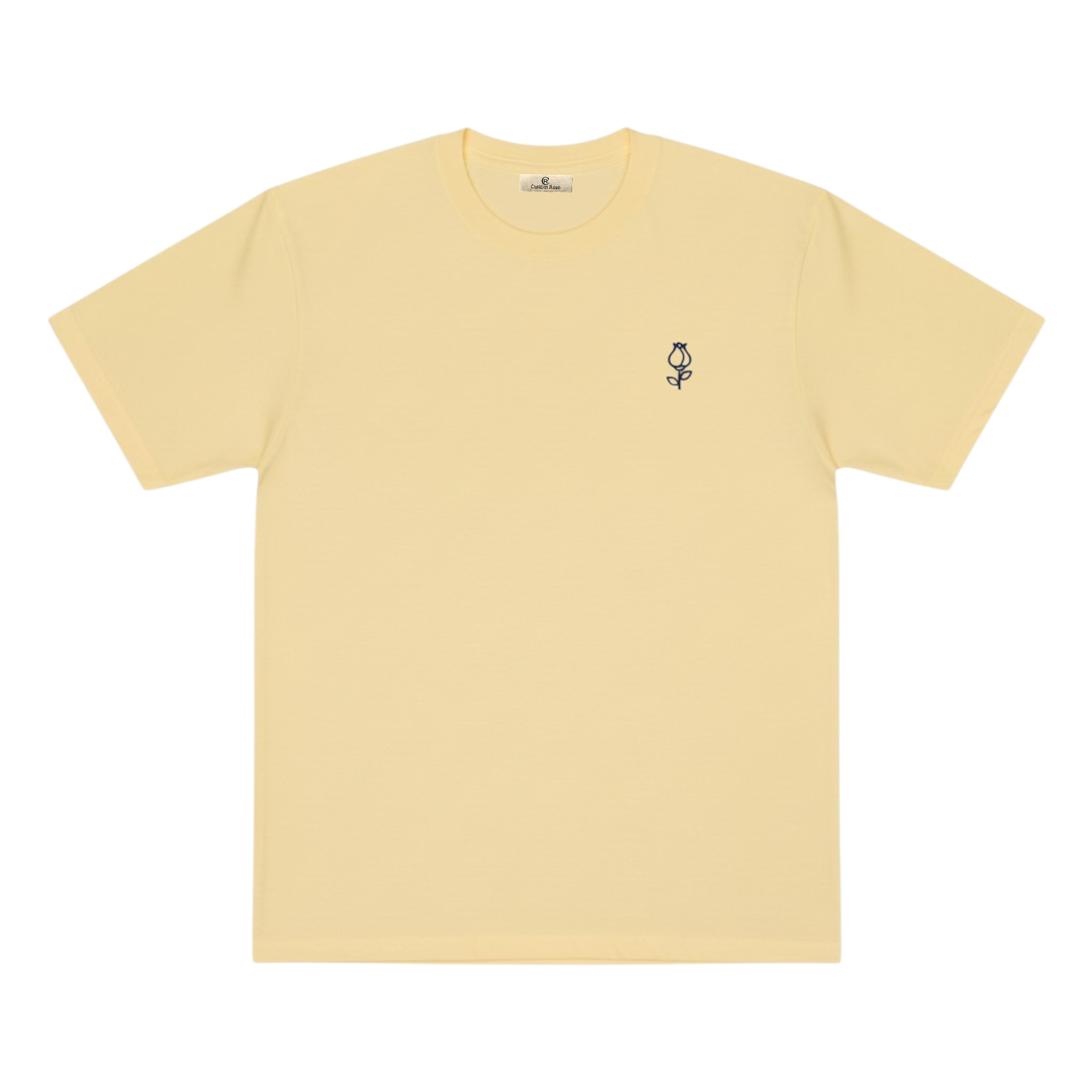 Women's Yellow Garment-Dyed Heavyweight Boxy T-Shirt