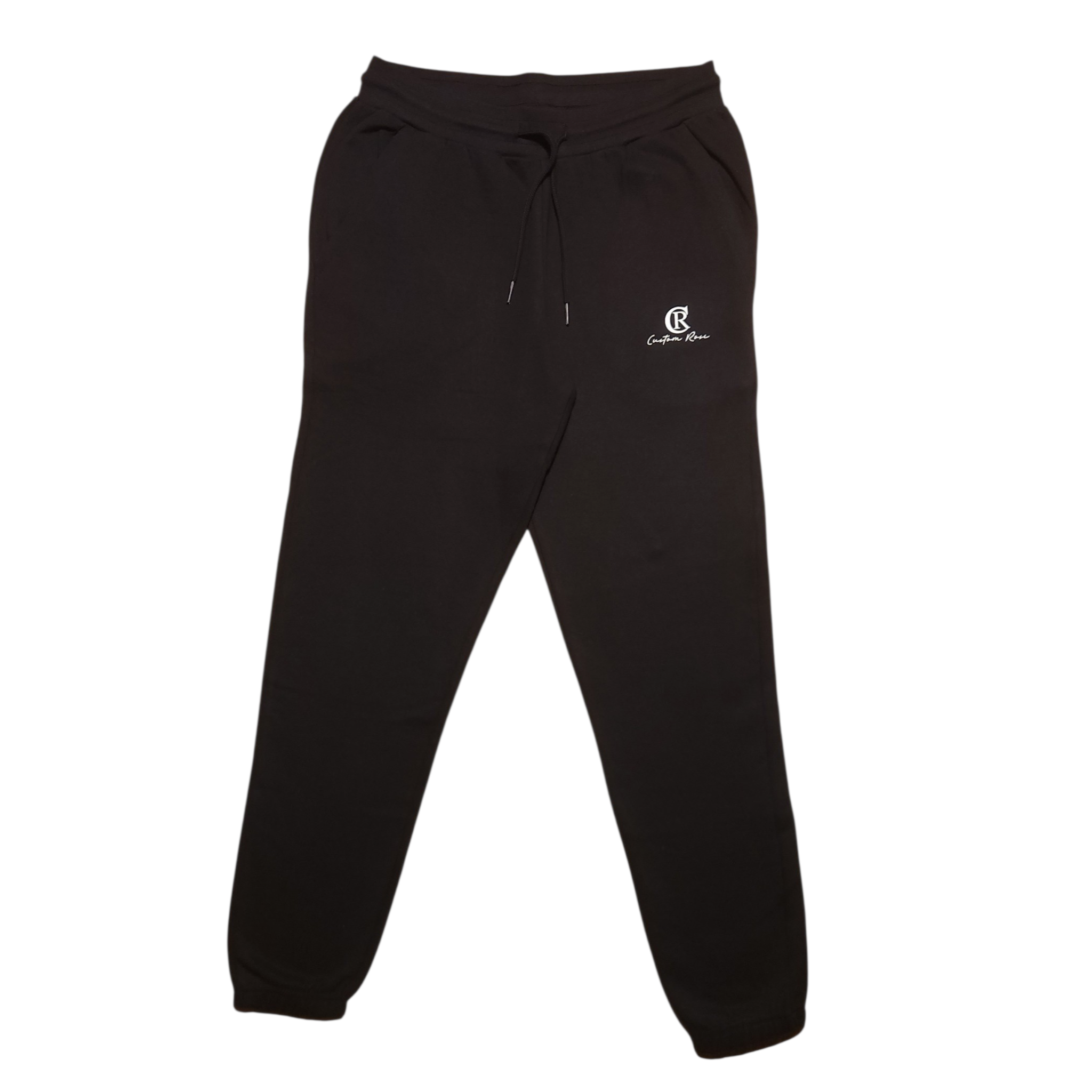 Lightweight Unisex Black Sweatpants