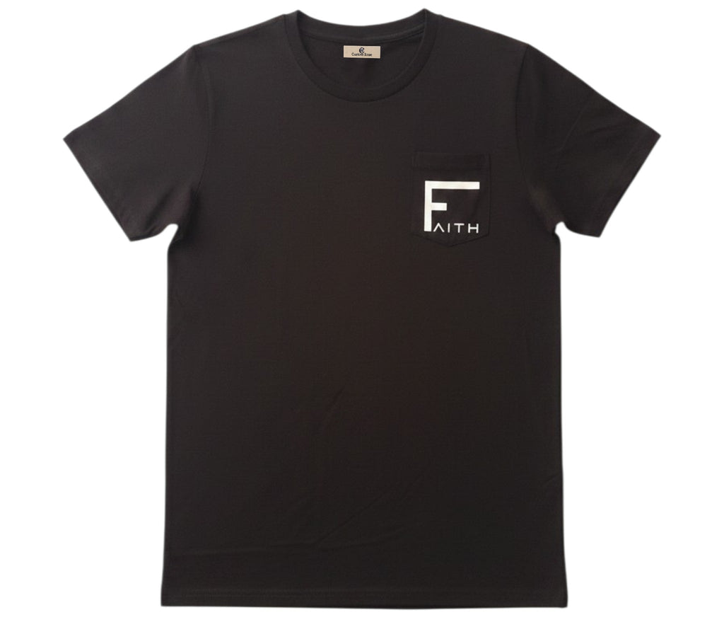 FAITH Black Unisex T-Shirt