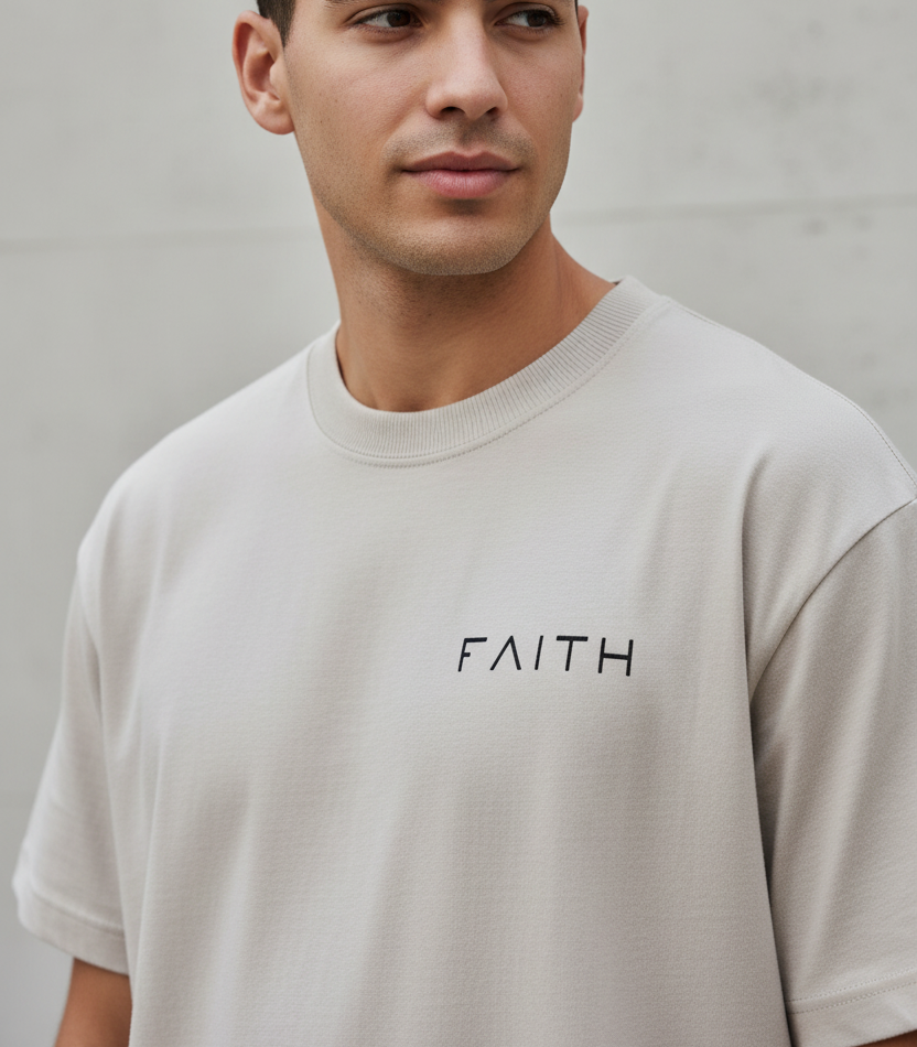 FAITH Heavyweight Boxy Fit T-Shirt