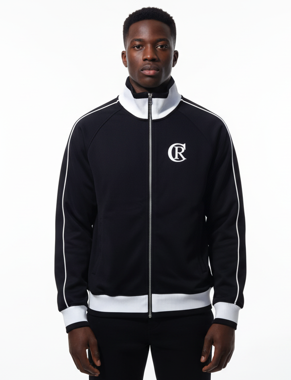 Unisex Custom Rose Track Jacket