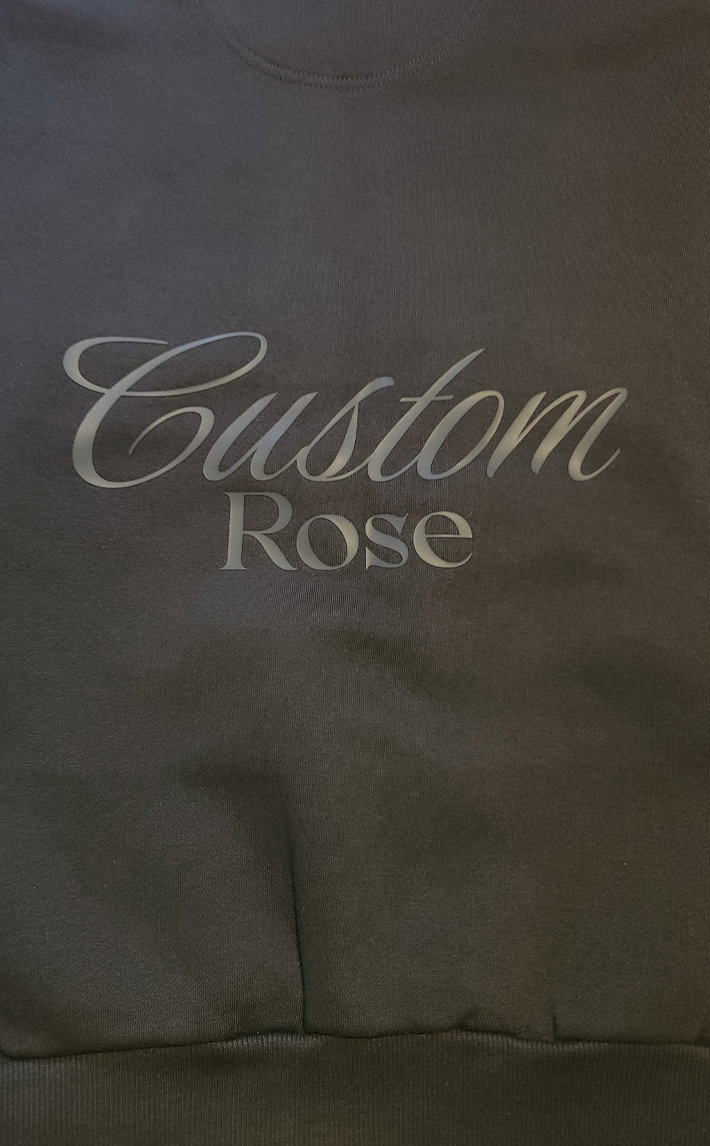 Unisex Double Black Crewneck