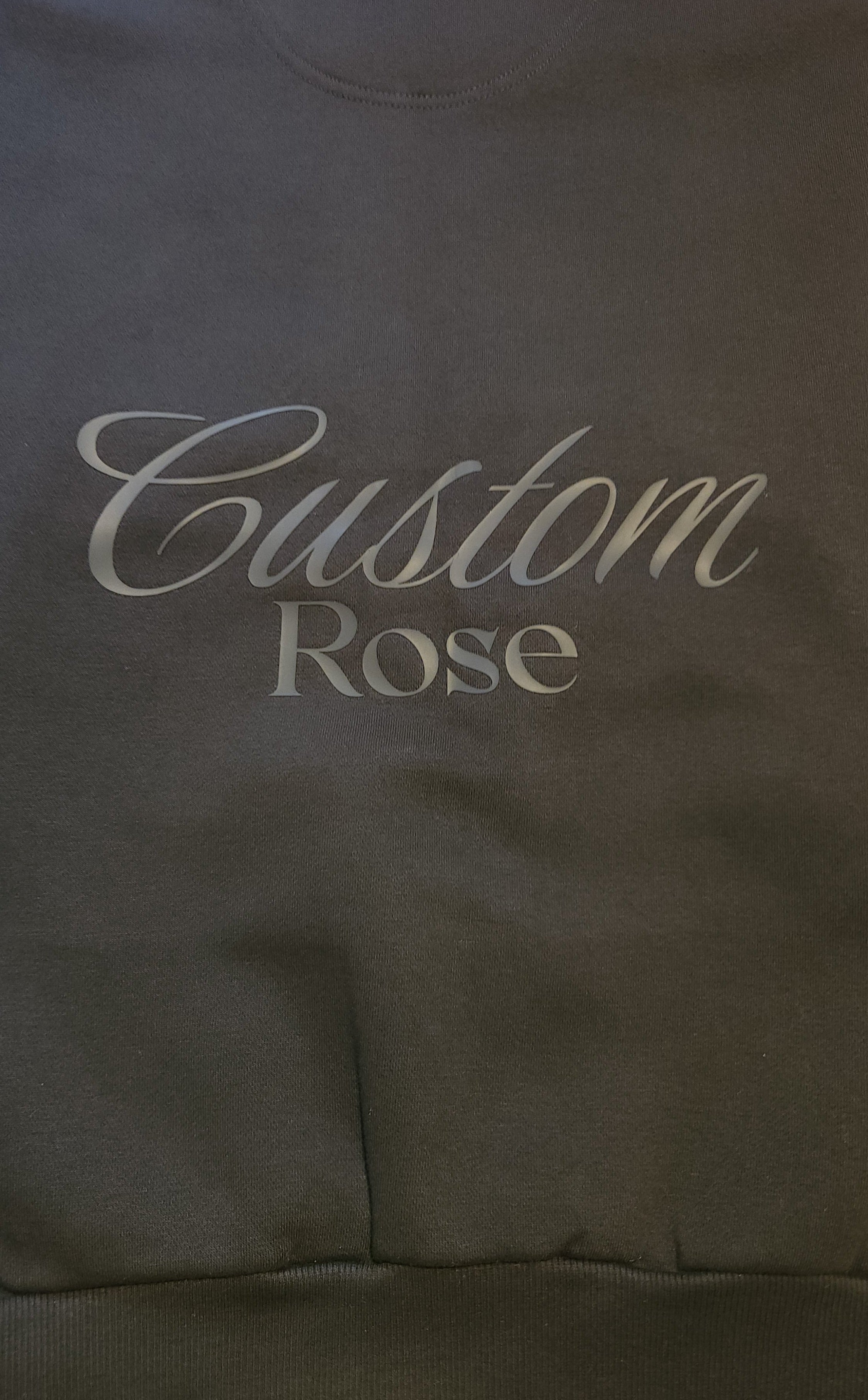 Unisex Double Black Crewneck