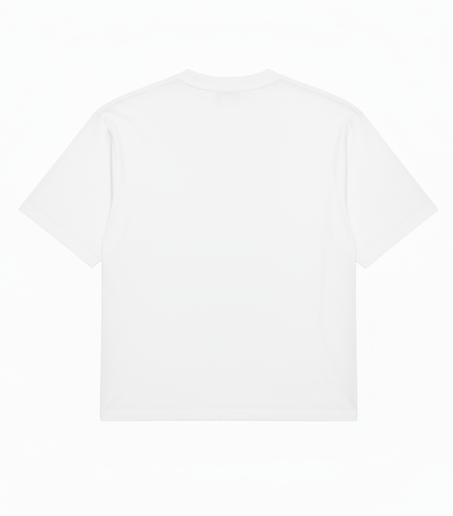 Women's White Heavyweight Boxy T-Shirt
