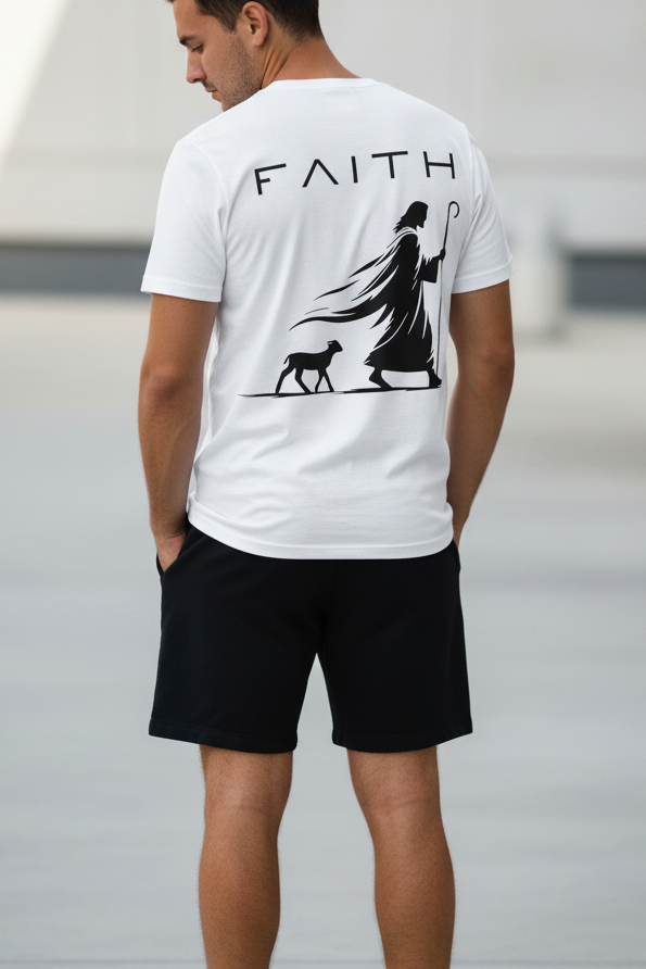 FAITH White T-Shirt