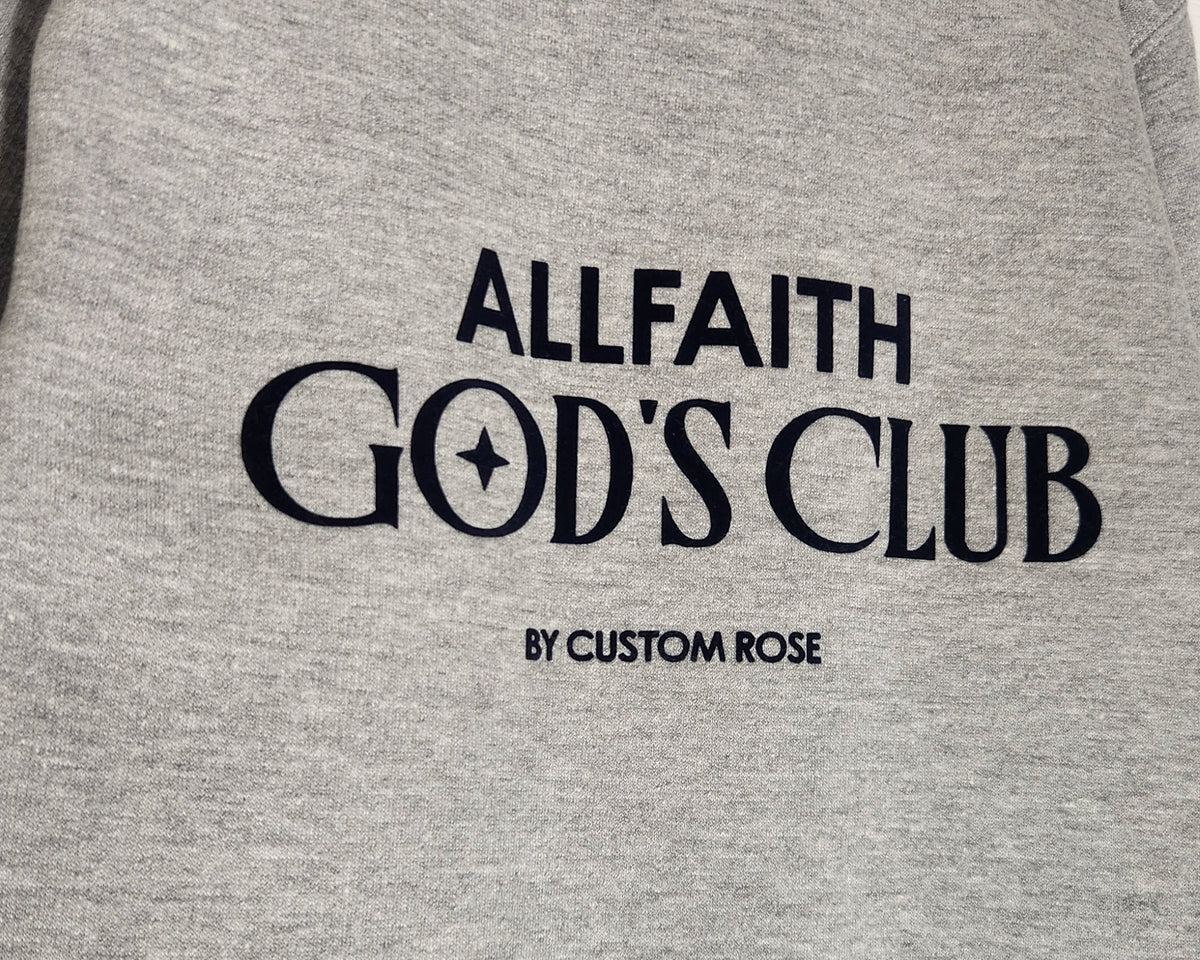 Kids Unisex Heather Gray ALLFAITH Sweatshirt