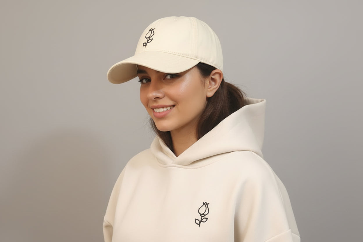 Custom Rose Baseball Cap