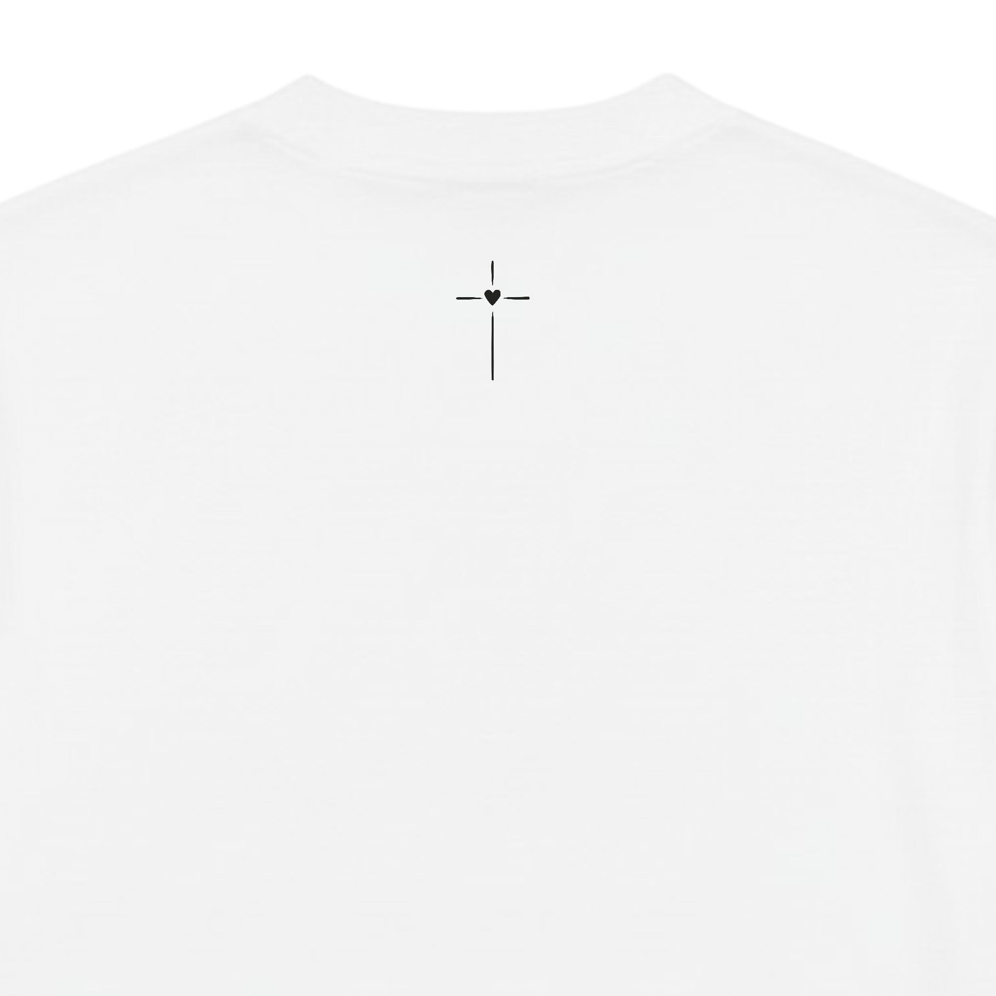 Women's FAITH White Heavyweight Boxy T-Shirt