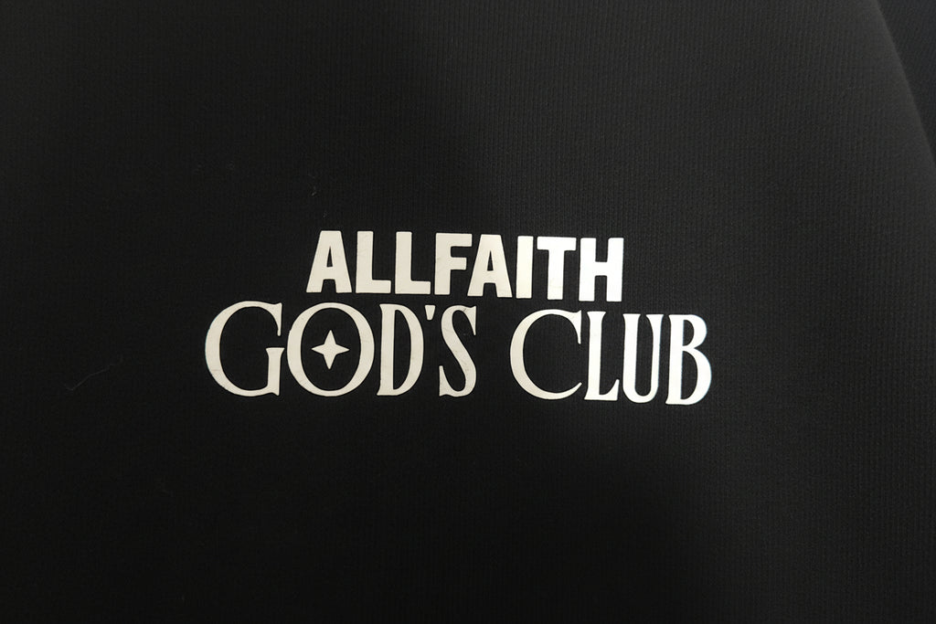 Kids Unisex Black ALLFAITH Sweatshirt