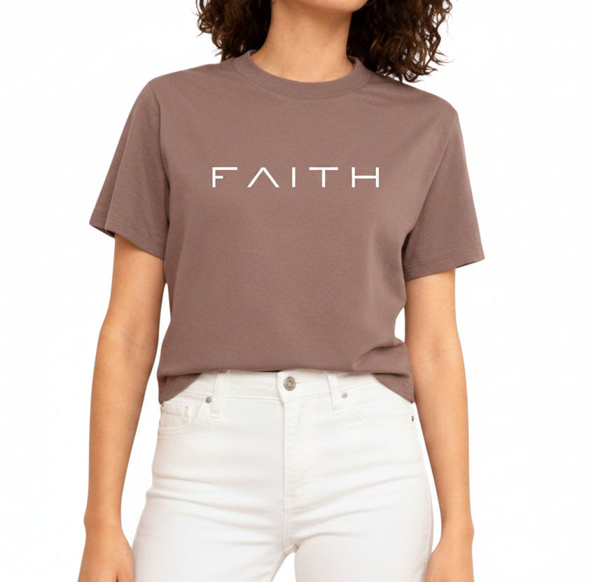 Women's FAITH Heavyweight Mid-Lenght T-Shirt