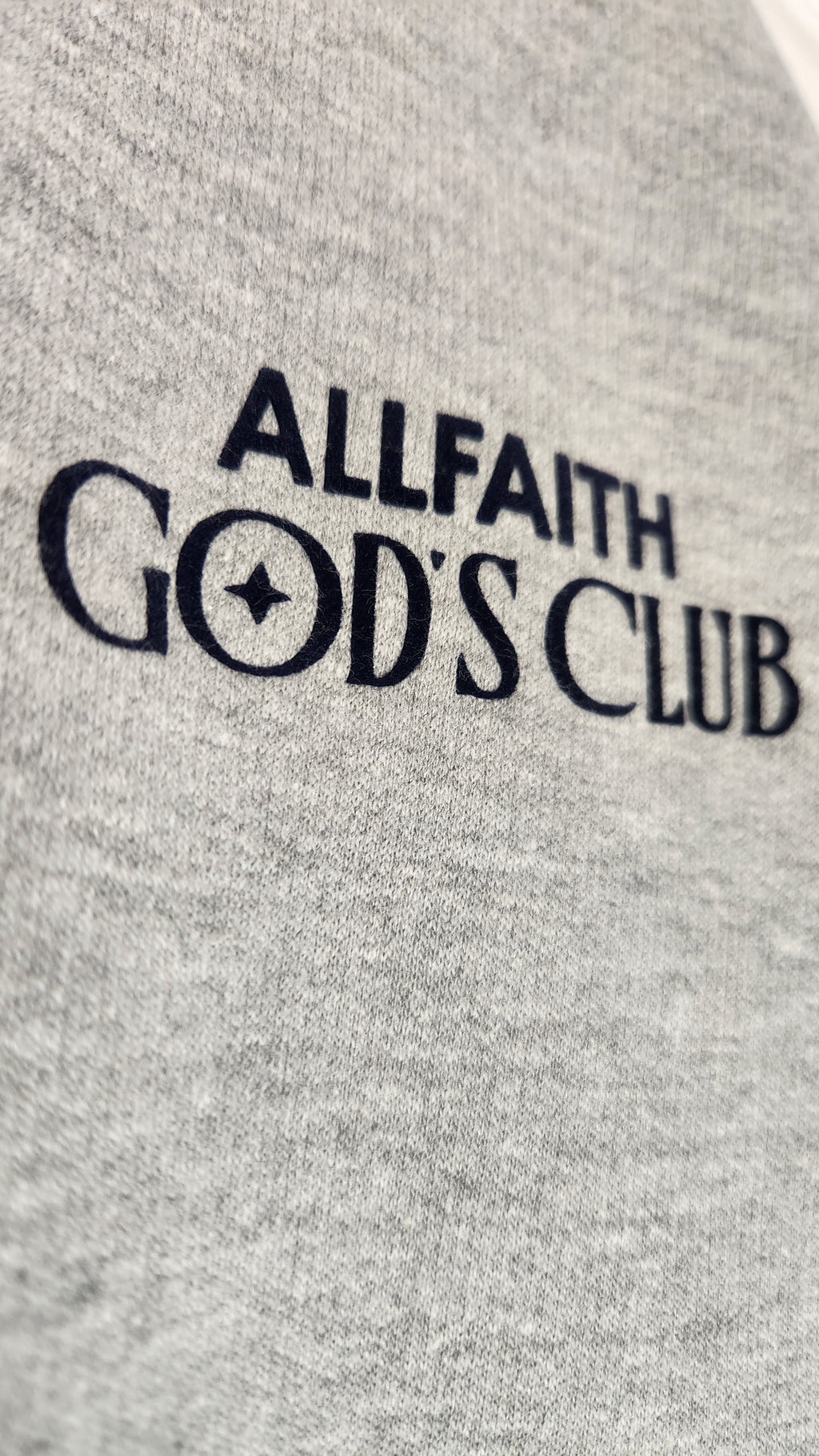 Kids Unisex Heather Gray ALLFAITH Sweatshirt