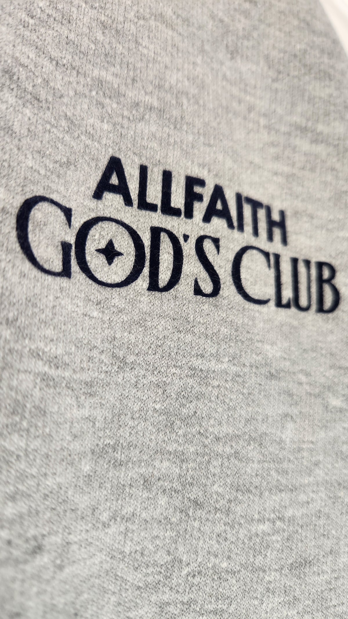 Kids Unisex Heather Gray ALLFAITH Sweatshirt