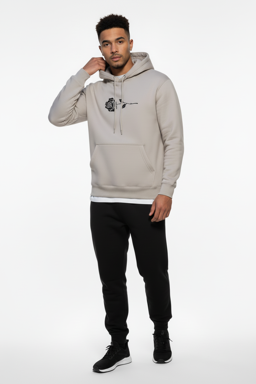 Unisex Stone Grey Hoodie