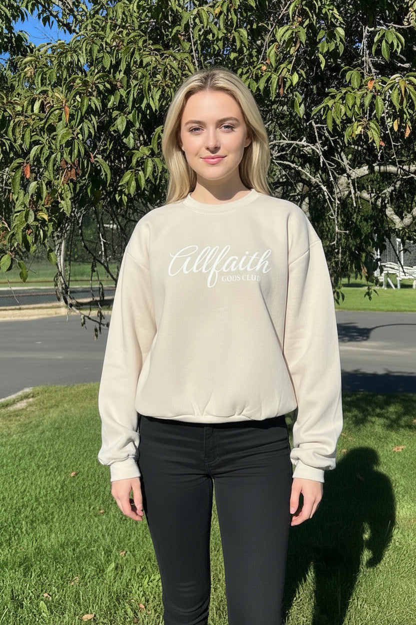 Mid Cropped Crewneck